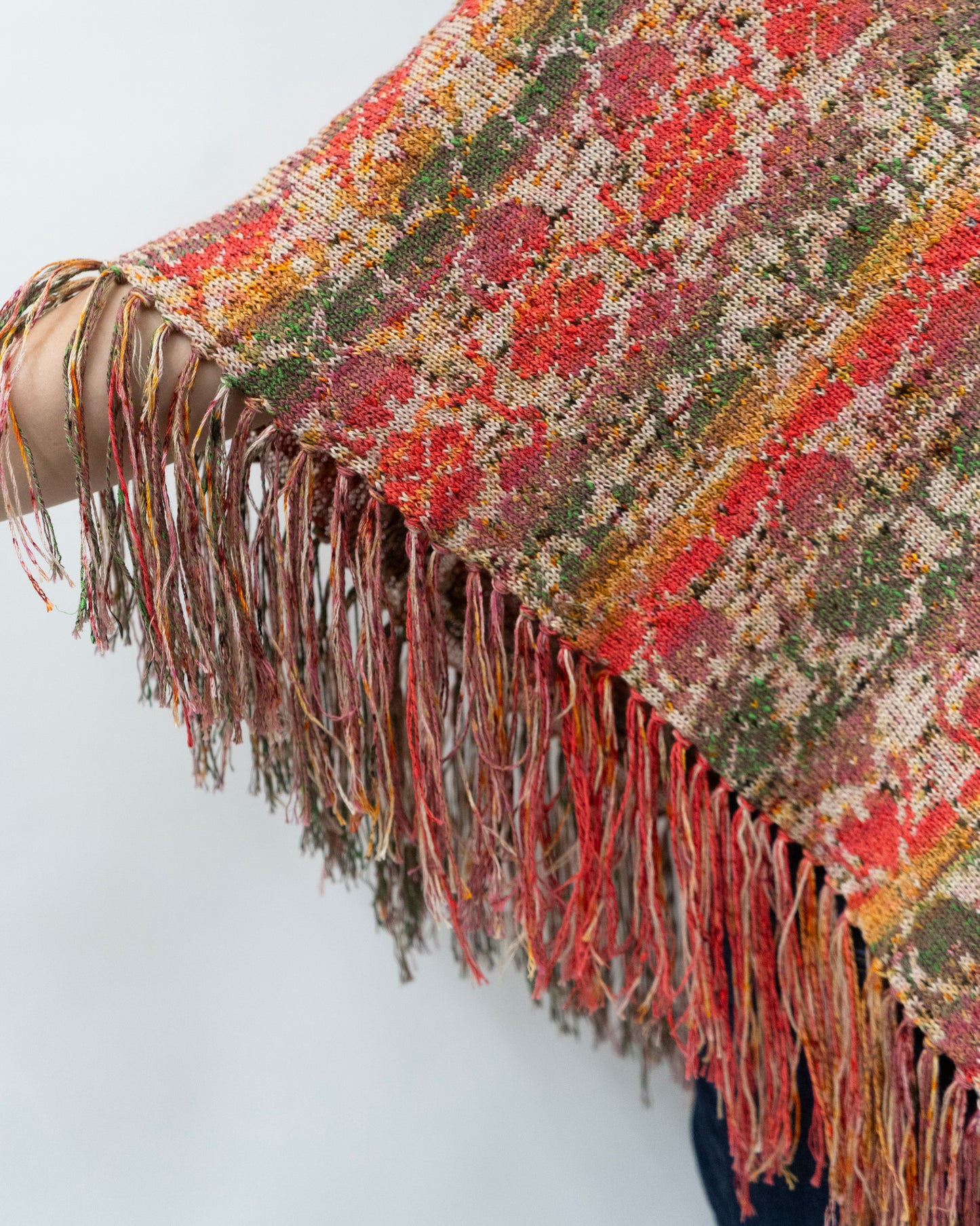 Dogwood Blossom Poncho