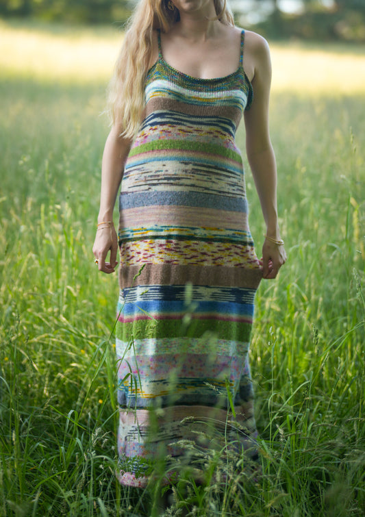 HORIZONS MAXI DRESS - one of a kind