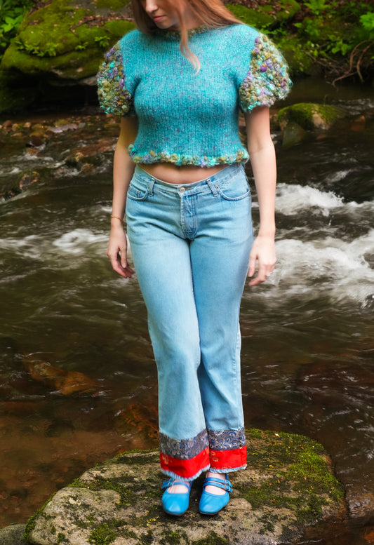 DEEP SEA TOP - one of a kind