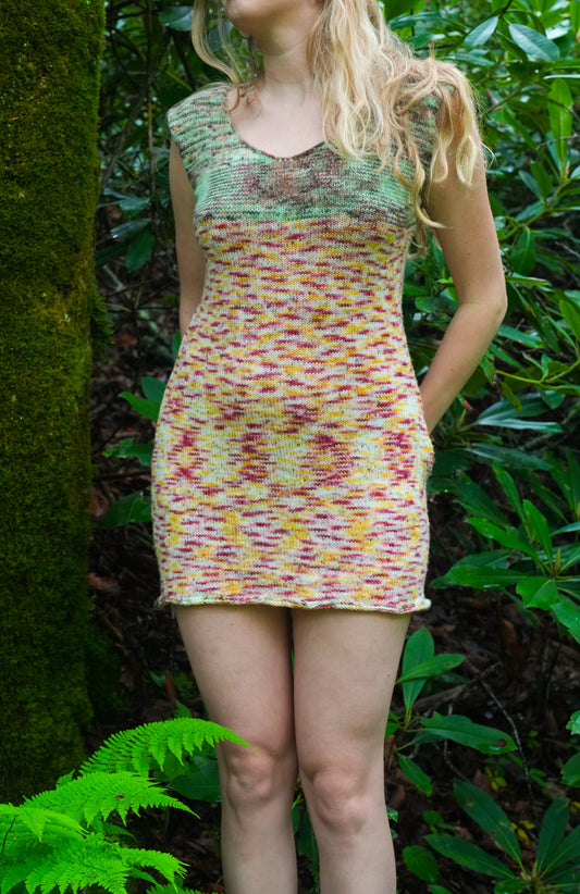 EYE OF THE TIGER MINI DRESS - one of a kind
