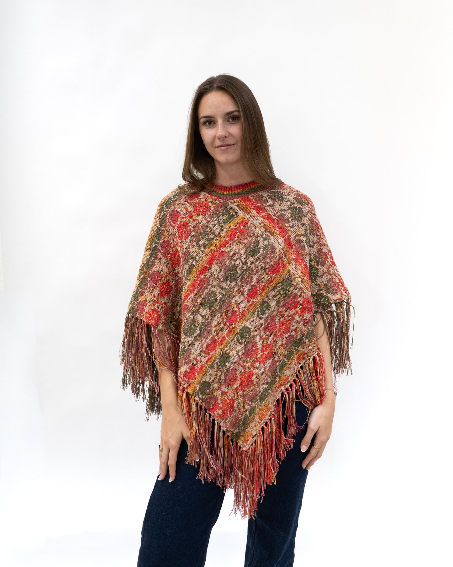 Dogwood Blossom Poncho