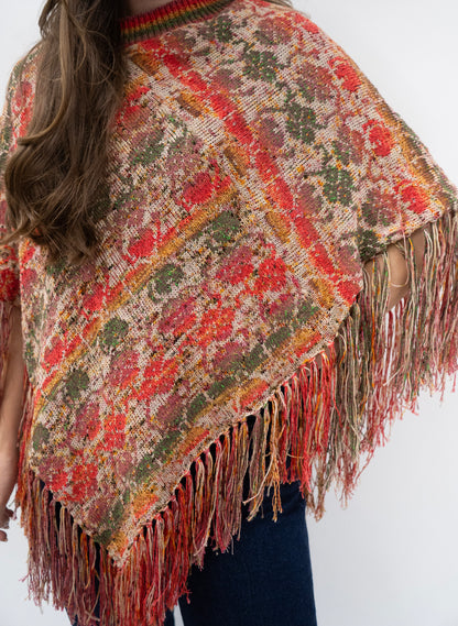 Dogwood Blossom Poncho