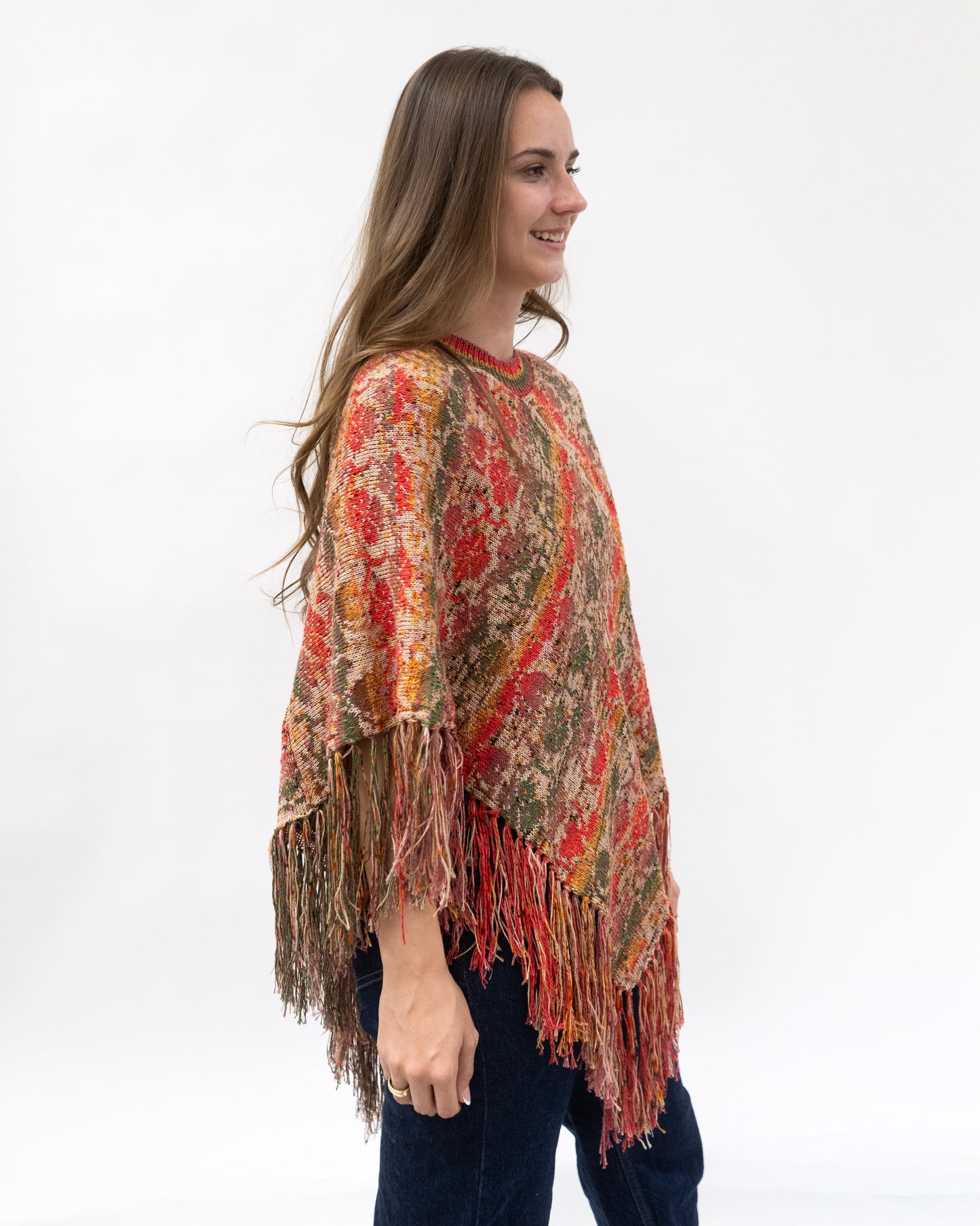 Dogwood Blossom Poncho